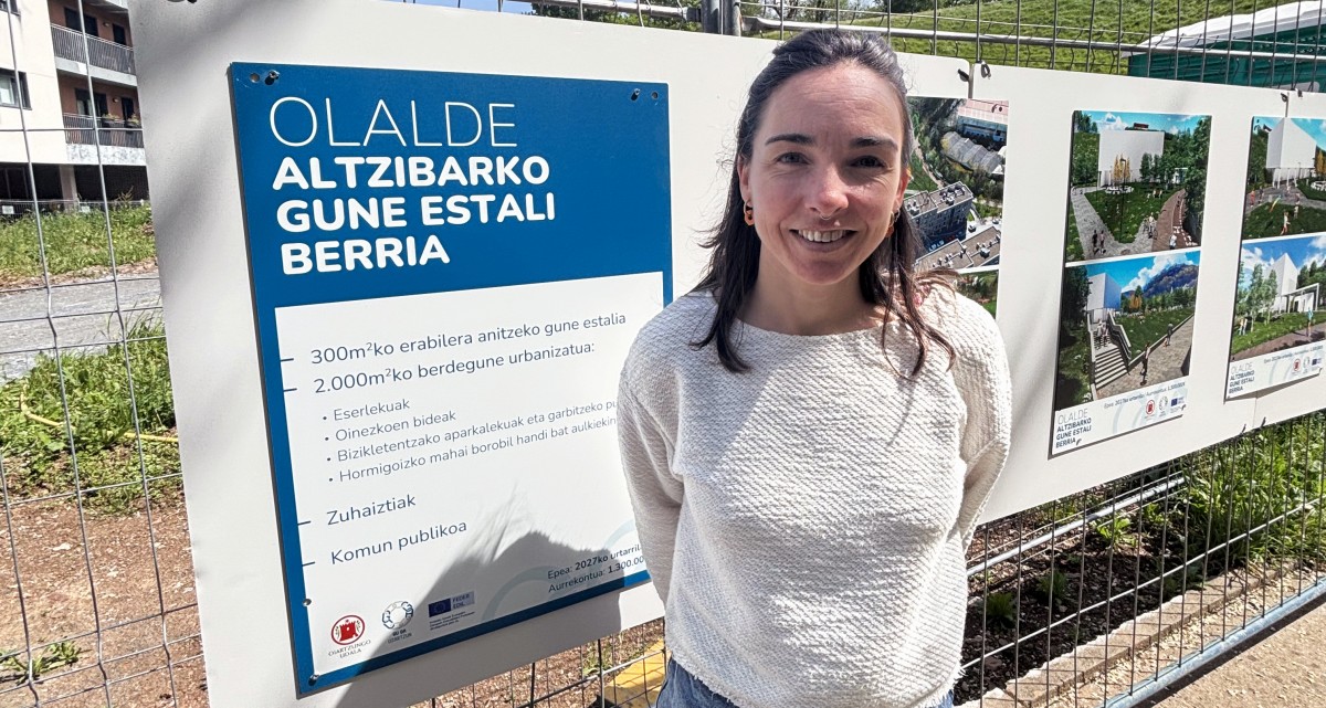 Gune estalia izango du Altzibarrek Olalden